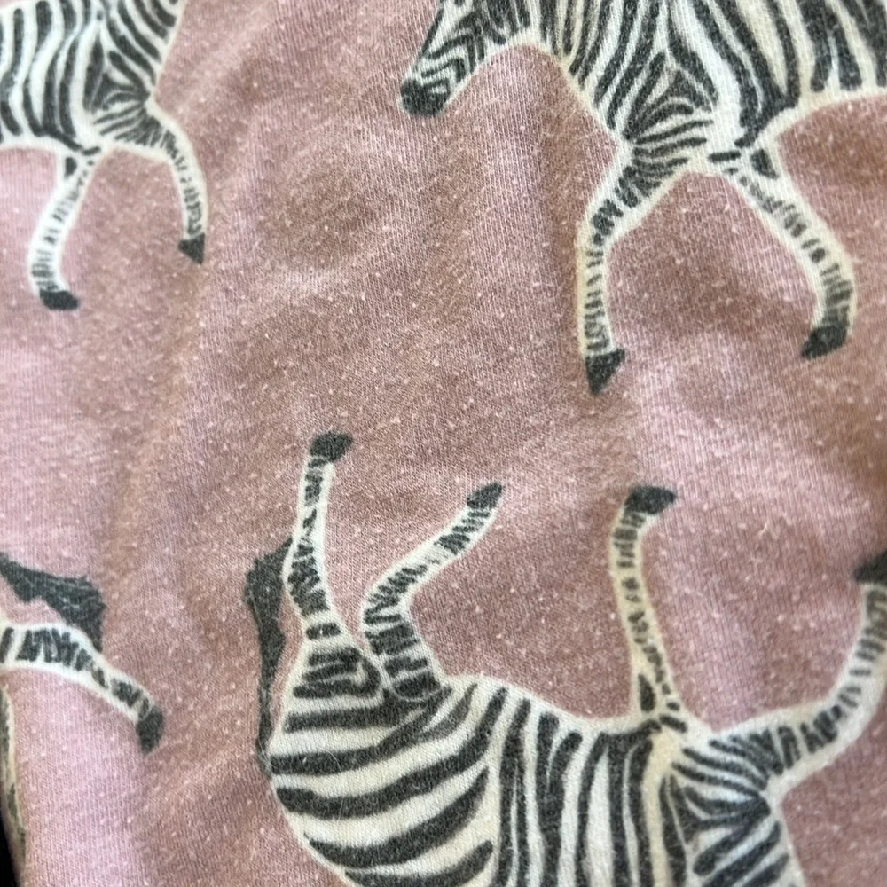 Copper pearl pink zebra knotted gown